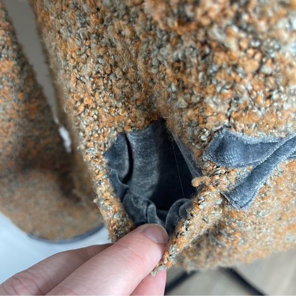 Anthropologie Tan and Gray Cardigan Sweater - Picture 7 of 9